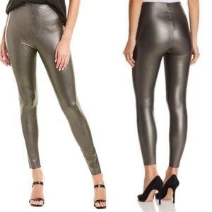 Commando Bronze Perfect Control Faux Leather Leggings Large